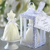 White Bridal Bride Shape Candle