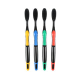 2Pcs Ultra  Bamboo Charcoal Toothbrush