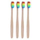 Colorful Natural Bamboo Toothbrush