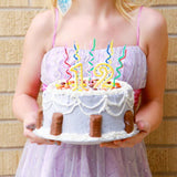 Long Curve Cake Candles