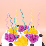 Long Curve Cake Candles