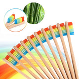 Colorful Natural Bamboo Toothbrush