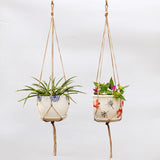 Hemp Rope Flower Pots
