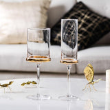 Gold Glass Cup
