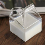 Glass Cup Milk Box